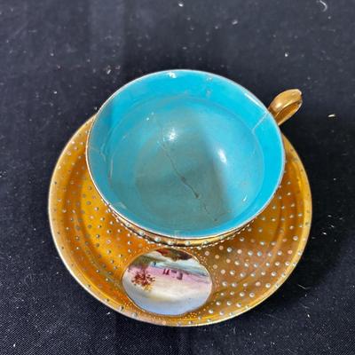 German teacup & saucer