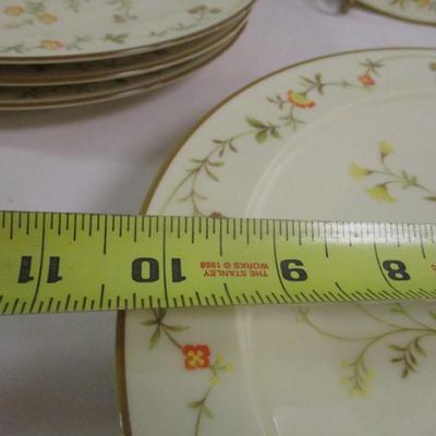 9 Pieces Of Noritake Japan Champagne Pattern