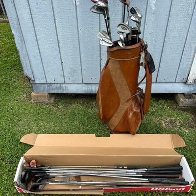 Assortment of Golf Clubs