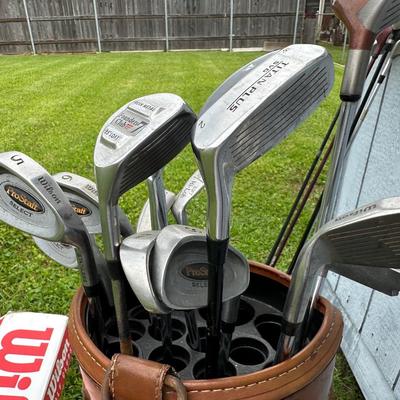 Assortment of Golf Clubs