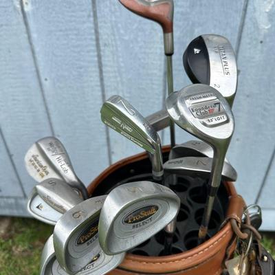 Assortment of Golf Clubs