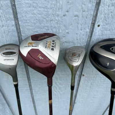Assortment of Golf Clubs