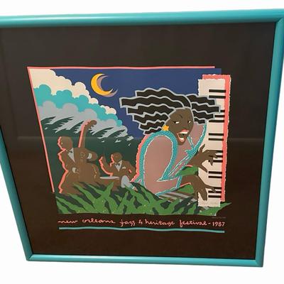 1987 New Orleans Jazz Fest — Numbered Print