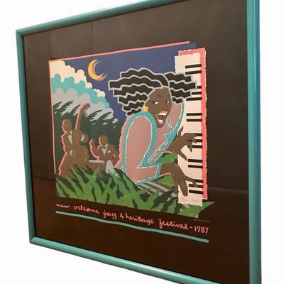 1987 New Orleans Jazz Fest — Numbered Print