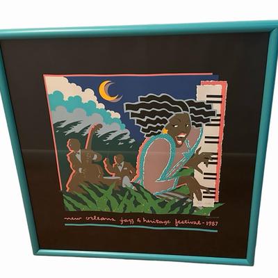 1987 New Orleans Jazz Fest — Numbered Print