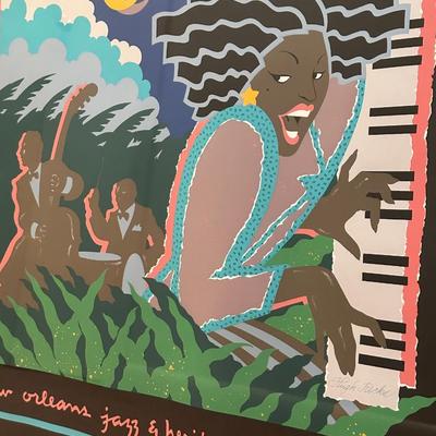 1987 New Orleans Jazz Fest — Numbered Print