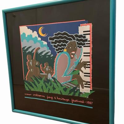 1987 New Orleans Jazz Fest — Numbered Print