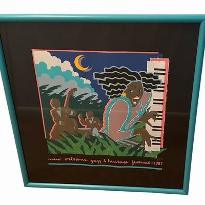 1987 New Orleans Jazz Fest — Numbered Print