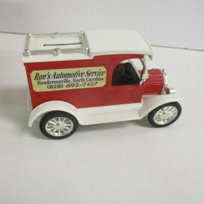 Transportation Collectibles Ron's Automotive Service Hendersonville NC Bank The Chief Fire Department Truck Vega L E Alliance...