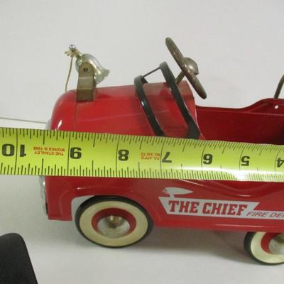 Transportation Collectibles Ron's Automotive Service Hendersonville NC Bank The Chief Fire Department Truck Vega L E Alliance...