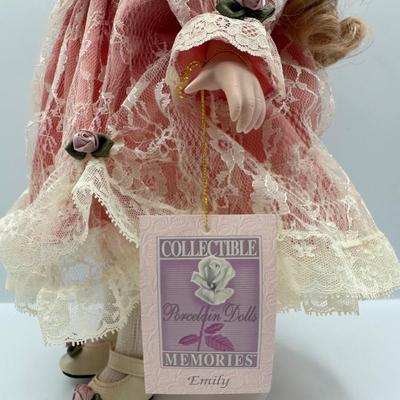 Collectible Memories Porcelain Doll Emily