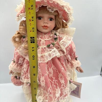 Collectible Memories Porcelain Doll Emily