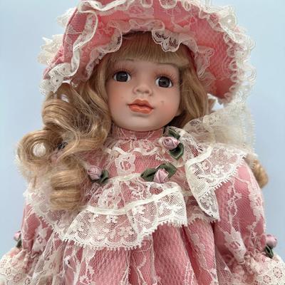 Collectible Memories Porcelain Doll Emily