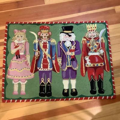 K703 Nutcracker Hooked Wool Rug