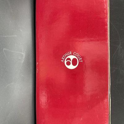 Arthur Court Elephants Aluminum Bread Tray In Original Box