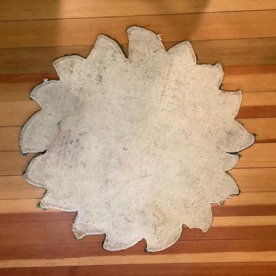 K707 Lady Bug Wool Hooked Rug