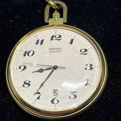 Seiko pocket watch