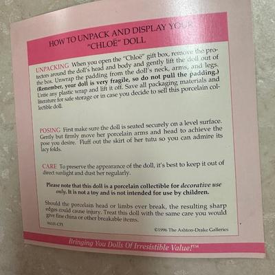 Ashton-Drake Dolls “Kevin” and “Chloe” *New in Box*