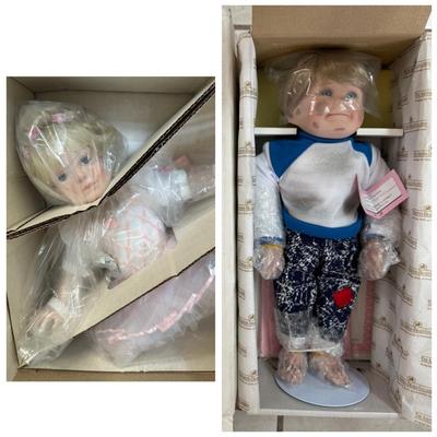 Ashton-Drake Dolls “Kevin” and “Chloe” *New in Box*