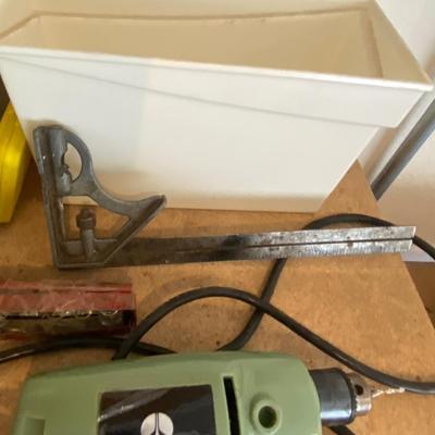 ROCKWELL CORDED DRILL, CRAFTSMAN SOCKETS, DRILL BITS AND MORE