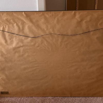 Framed Vintage Birds Eye View Map of New Orleans Wall Art