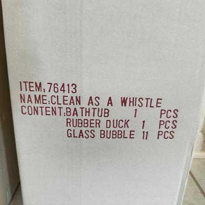 Ashton-Drake “Clean As A Whistle” Porcelain Doll with Accessories *New in Box*