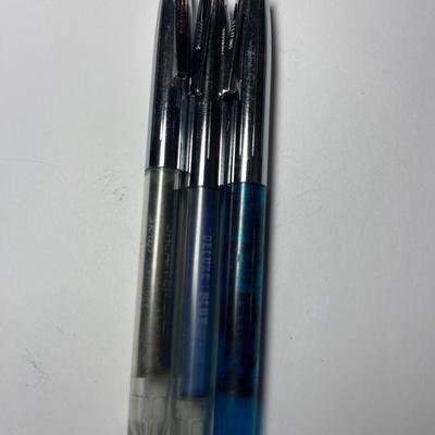 Sheaffer translucent fountain pens (M, F, F)