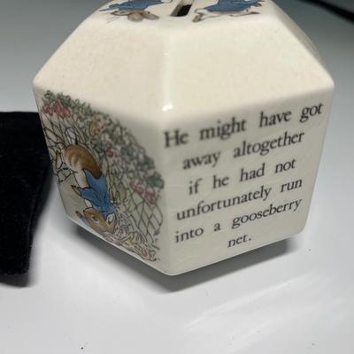 Peter Rabbit bank plus extras