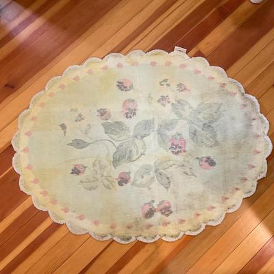 K721 Strawberry Hooked Wool Rug by Madcap Cottage