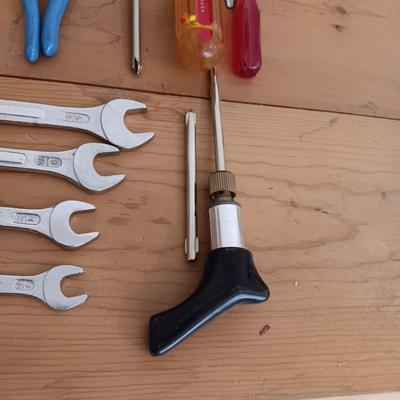 AN ASSORTMENT OF HAND TOOLS