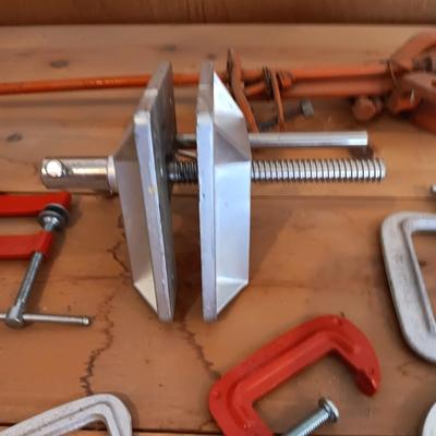 STANLEY 80-702 VICE, C-CLAMPS AND MORE