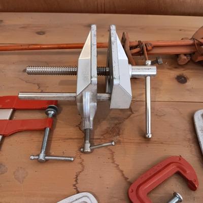 STANLEY 80-702 VICE, C-CLAMPS AND MORE