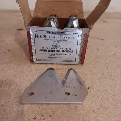 WHITACHROME H & S END SECTIONS "KEEPS MOWERS FROM PLUGGING"