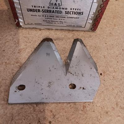 WHITACHROME H & S END SECTIONS "KEEPS MOWERS FROM PLUGGING"