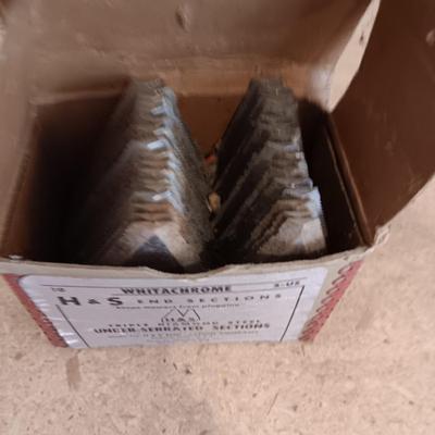 WHITACHROME H & S END SECTIONS "KEEPS MOWERS FROM PLUGGING"