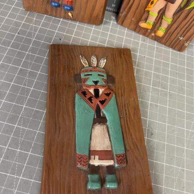 Hand Made Ceramics; Kachina's 