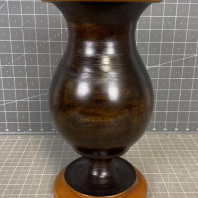 Turned Vase WOOD