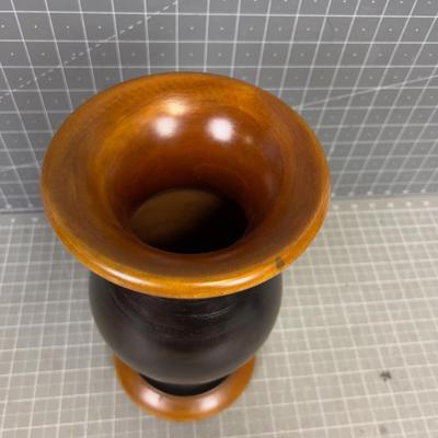 Turned Vase WOOD