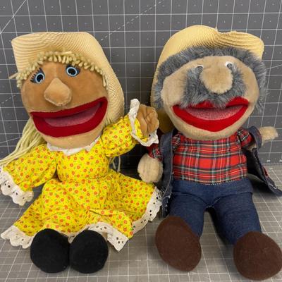 Shot Gun Red Doll, Collection and Miss Daisy, Signed 