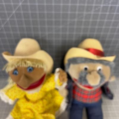 Shot Gun Red Doll, Collection and Miss Daisy, Signed 