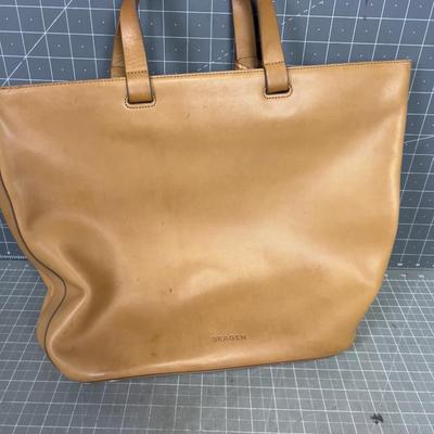 SKAGEN Tan leather Purse 