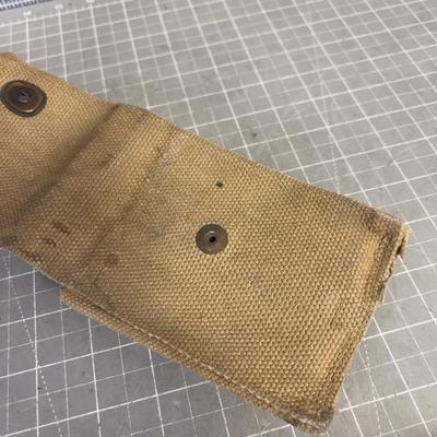 WWI Magazine Pouch, with Magazine Included, MILITARY COLLECTIBLE! 