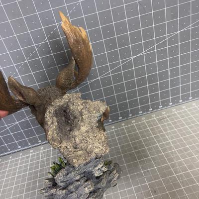 3 RESIN Wild Life Small Statues