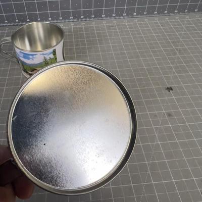 Pondarosa Tin Mugs