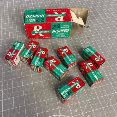 400 Rounds of REMINGTON 22 Long Riffle Vintage NEW IN THE BOX