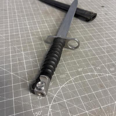 AM 57 Swiss Bayonet, with Sheath 