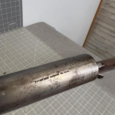 Antique Patent DATE of 1913 Single Barrel Shot Gun WALL HANGER! 