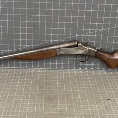 Antique Patent DATE of 1913 Single Barrel Shot Gun WALL HANGER! 