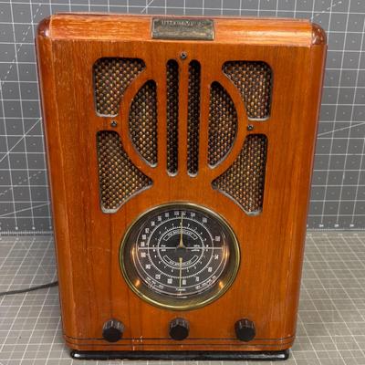 Old Timey Looking Radio Cassett Player