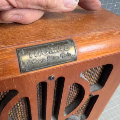 Old Timey Looking Radio Cassett Player